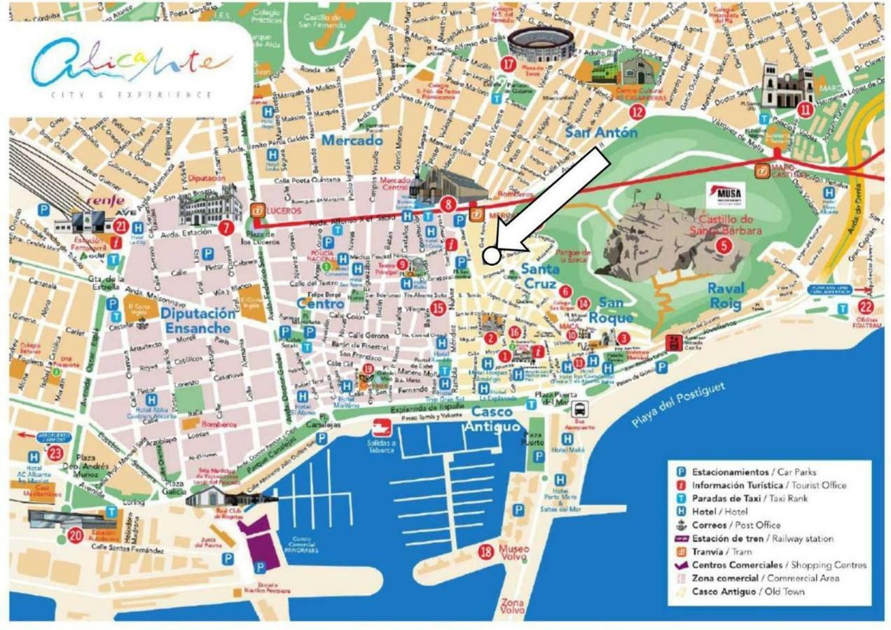 San Cristobal Apartment - Alicante City Center ภายนอก รูปภาพ